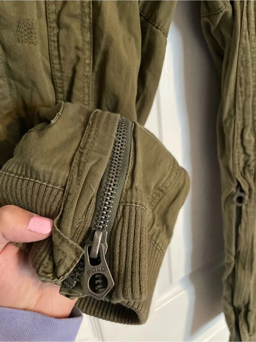 Vintage Polo by Ralph Lauren Men's 34/30 Olive Cargo Pants - Utility Style